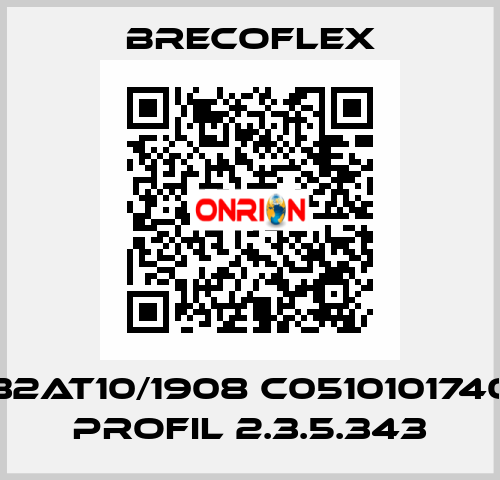 32AT10/1908 C0510101740 Profil 2.3.5.343 Brecoflex