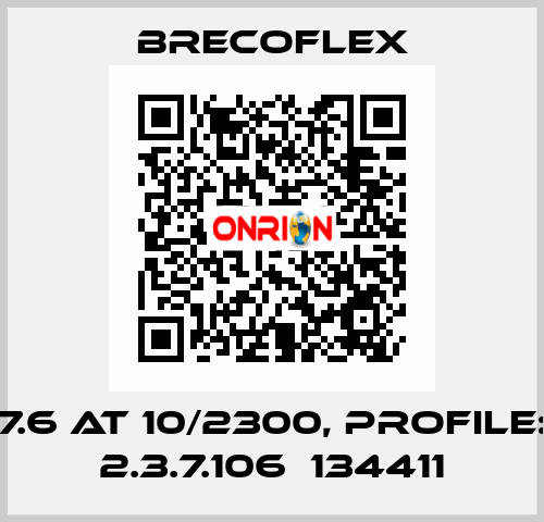 7.6 AT 10/2300, PROFILE: 2.3.7.106  134411 Brecoflex