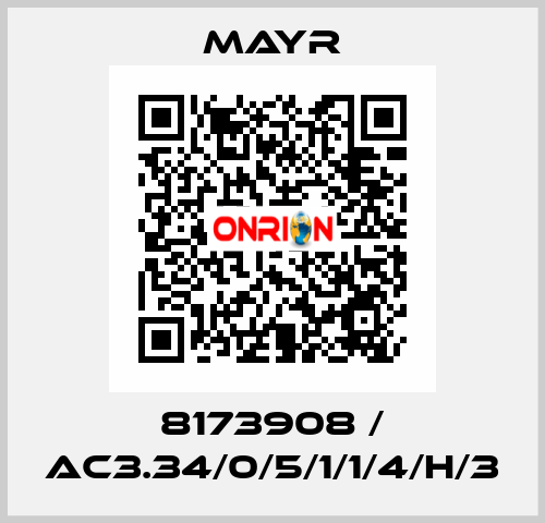 8173908 / AC3.34/0/5/1/1/4/H/3 Mayr