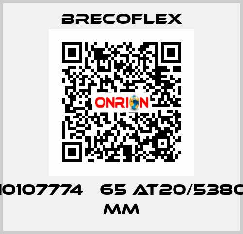 10107774   65 AT20/5380 mm Brecoflex