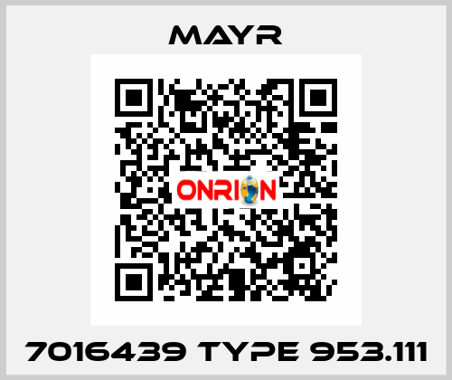 7016439 Type 953.111 Mayr