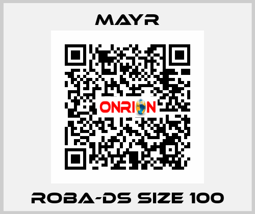 ROBA-DS Size 100 Mayr