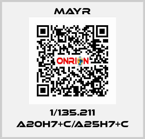 1/135.211 A20H7+C/A25H7+C Mayr
