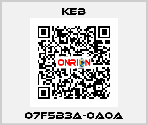 07F5B3A-0A0A KEB