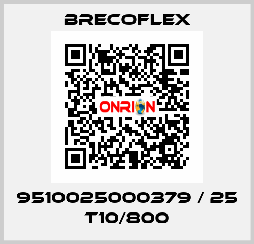 9510025000379 / 25 T10/800 Brecoflex