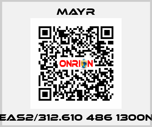  EAS2/312.610 486 1300N Mayr