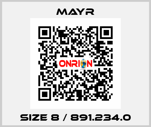 Size 8 / 891.234.0 Mayr