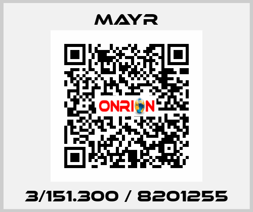 3/151.300 / 8201255 Mayr