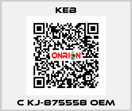 C KJ-875558 OEM KEB