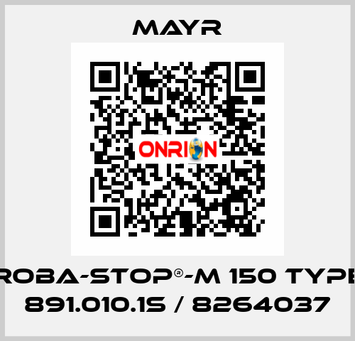 ROBA-stop®-M 150 Type 891.010.1S / 8264037 Mayr