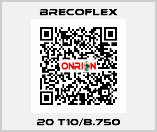 20 T10/8.750 Brecoflex