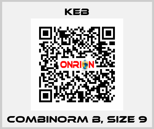 COMBINORM B, Size 9 KEB