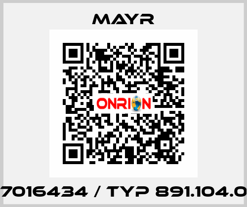 7016434 / Typ 891.104.0 Mayr