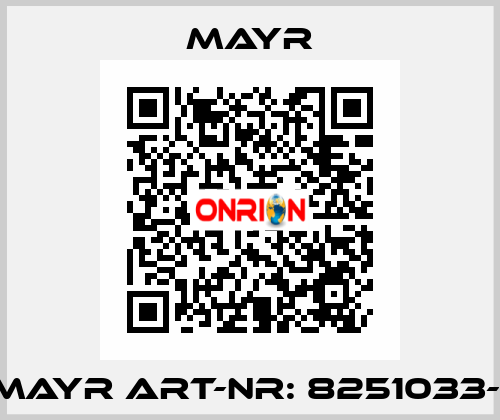 mayr Art-Nr: 8251033-1 Mayr