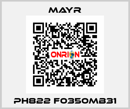 PH822 F0350MB31 Mayr