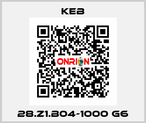 28.Z1.B04-1000 G6 KEB