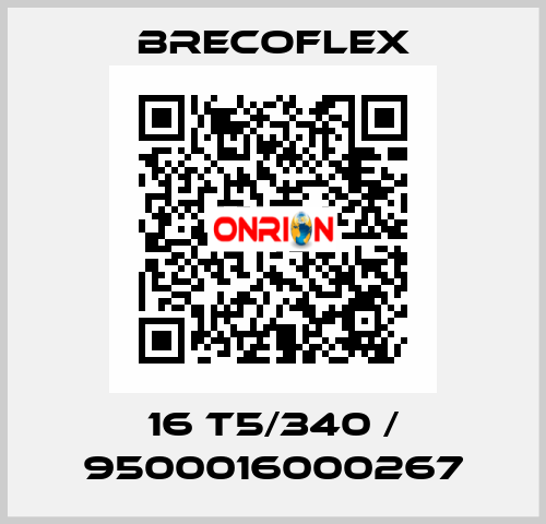 16 T5/340 / 9500016000267 Brecoflex