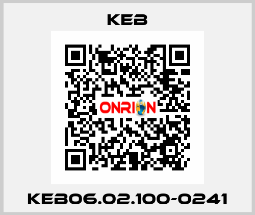 KEB06.02.100-0241 KEB