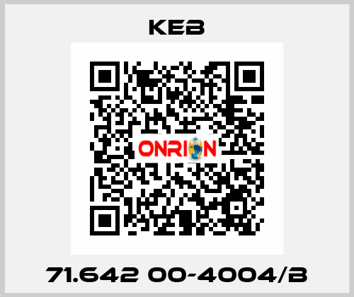 71.642 00-4004/B KEB