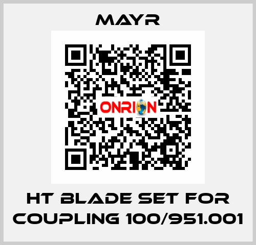 HT blade set for coupling 100/951.001 Mayr