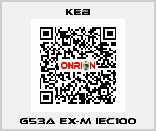 G53A Ex-M IEC100 KEB