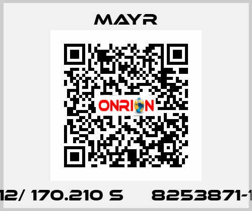 12/ 170.210 S     8253871-1 Mayr