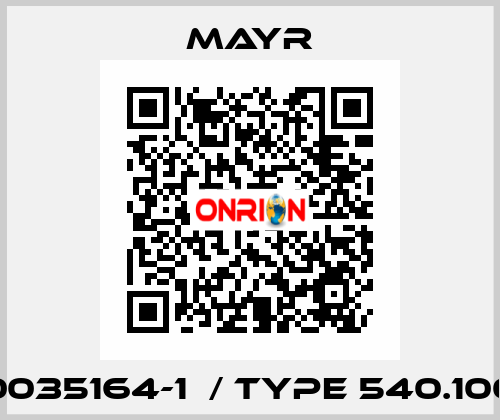 0035164-1  / Type 540.100 Mayr