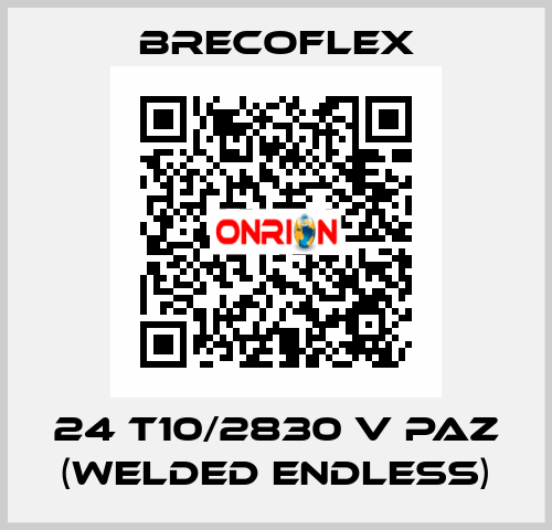 24 T10/2830 V PAZ (WELDED ENDLESS) Brecoflex