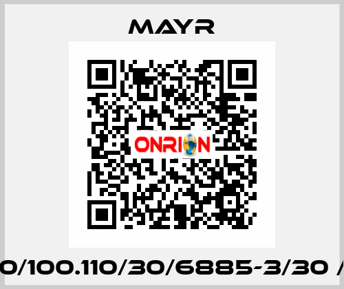 0/100.110/30/6885-3/30 / Mayr