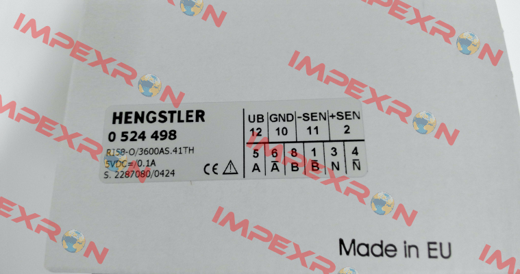 p/n: 0524498, Type: RI58-O/ 3600AS.41TH Hengstler