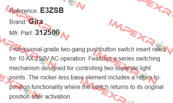 312500 Gira