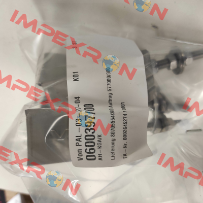 P/N: 0600397/00, Type: AH-KGA/K Vahle