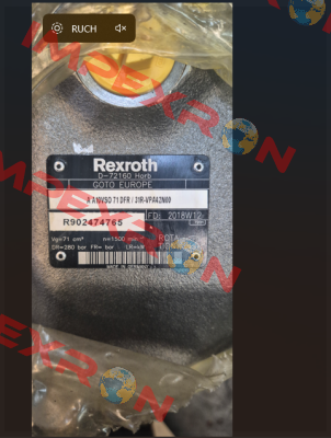 R902474765 / AA10 VSO 71 DFR/31R-VPA42N00 Rexroth