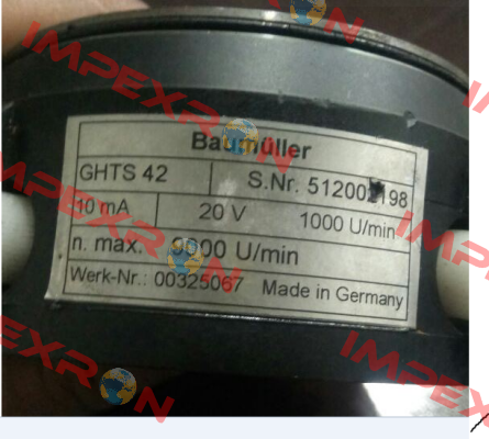 GHTS 42 (00325067) Baumüller