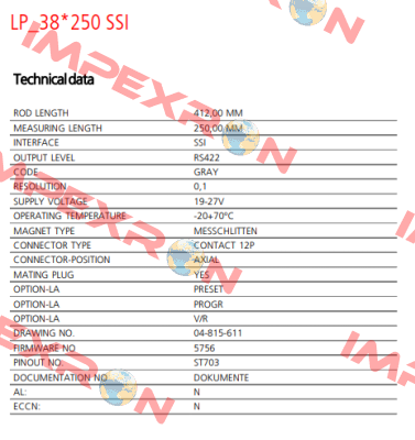 307-01397 TR Electronic