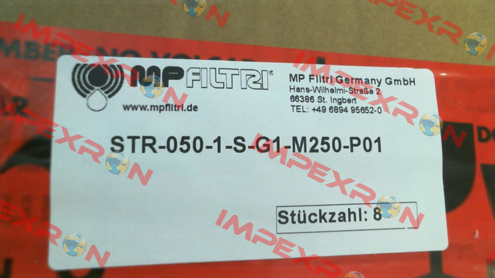 STR-050-1-S-G1-M250-P01 MP Filtri