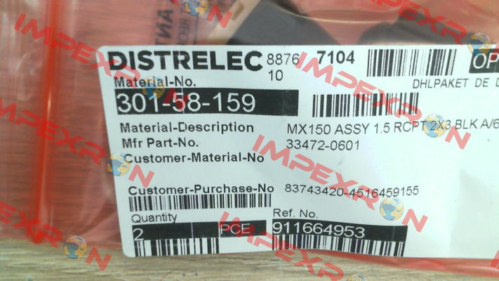 33472-0601 Molex
