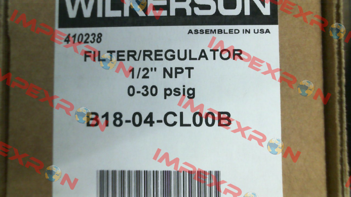 B18-04-CL00B Wilkerson