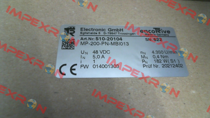 510-20104 TR Electronic