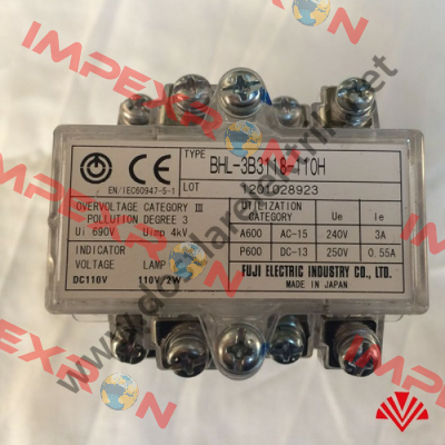 BHL-3B3118-110H-W-Z-B NP:L54-Z11E Fuji