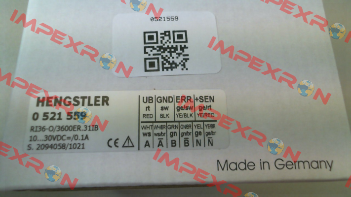 p/n: 0521559, Type: RI36-O/ 3600ER.31IB Hengstler
