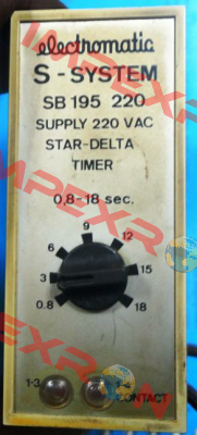 S-SYSTEM SB 195 220  Carlo Gavazzi
