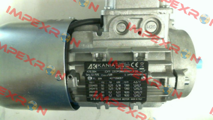 AT63B4-B14-0,18kW-1500 Neri Motori
