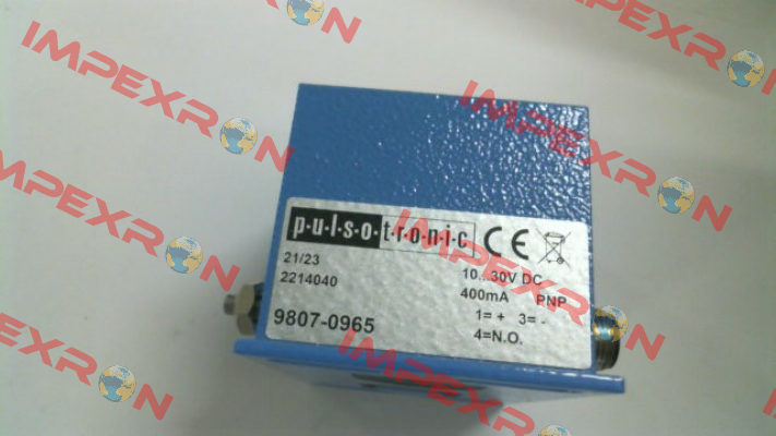 p/n: 08317070965, Type: KJ40-Q50AB-DPS-V2 Pulsotronic