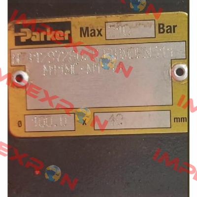 100KJJHMDRNS11M11MC40.00M1144 Parker