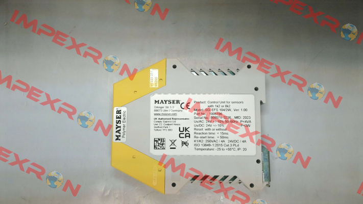 SG-EFS 104/2W/Pb-Free Mayser
